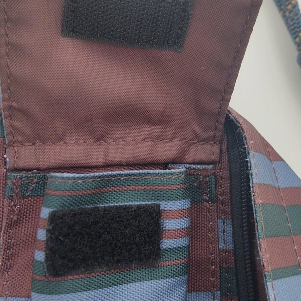 KAVU Sling Backpack Gorpcore Travel Errands Blue Colorblock
